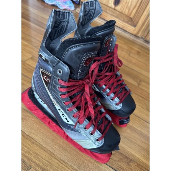 CCM U+ 12 Skates Men\'s ultralight Blade EPro Size 9 Shoes 10.5 main image 8